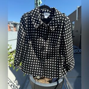 Charles Gray London B&W Checked Jacket